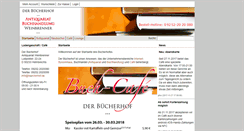 Desktop Screenshot of buecherhof.de